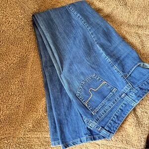 Kimes Ranch Betty Dark Blue Straight Leg Jeans 8 x 34
